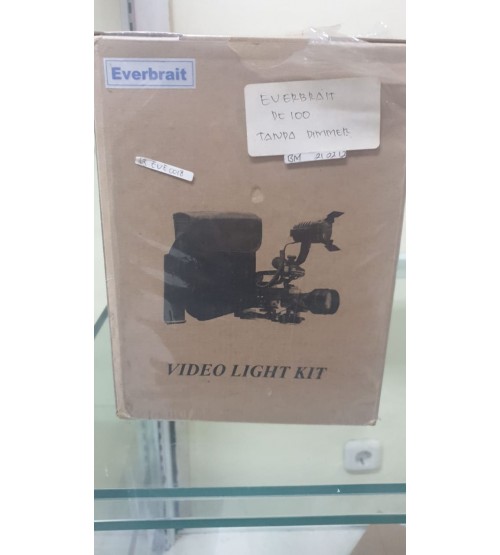 Everbrait DC100 Video Light Kit Tanpa Drimmer